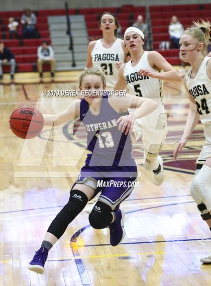 Thumbnail 1 in Pagosa Springs vs Lutheran (CHSAA 3A Great 8) photogallery.