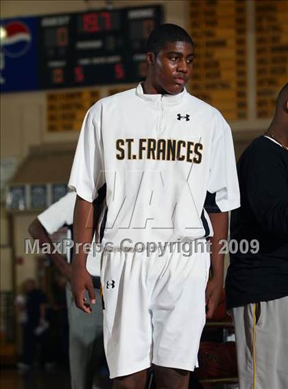 Thumbnail 1 in St. Frances Academy vs. De La Salle (City of Palms Classic) photogallery.