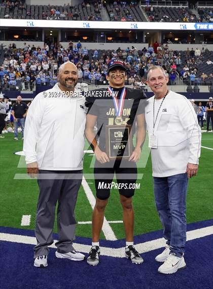Thumbnail 1 in Oakwood @ Jayton (UIL 1A Division II Football Final Medal Ceremony) photogallery.