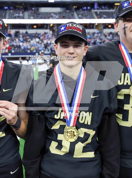 Thumbnail 3 in Oakwood @ Jayton (UIL 1A Division II Football Final Medal Ceremony) photogallery.