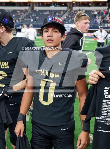 Thumbnail 2 in Oakwood @ Jayton (UIL 1A Division II Football Final Medal Ceremony) photogallery.