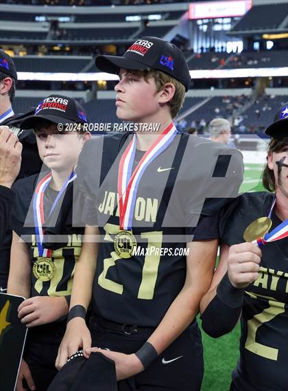 Thumbnail 3 in Oakwood @ Jayton (UIL 1A Division II Football Final Medal Ceremony) photogallery.