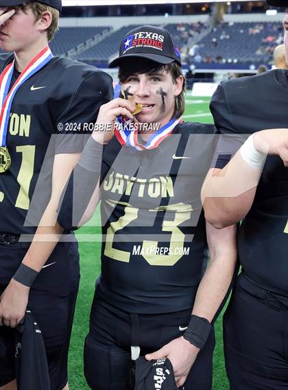 Thumbnail 2 in Oakwood @ Jayton (UIL 1A Division II Football Final Medal Ceremony) photogallery.