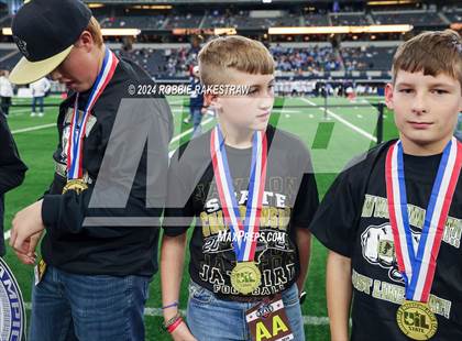 Thumbnail 2 in Oakwood @ Jayton (UIL 1A Division II Football Final Medal Ceremony) photogallery.