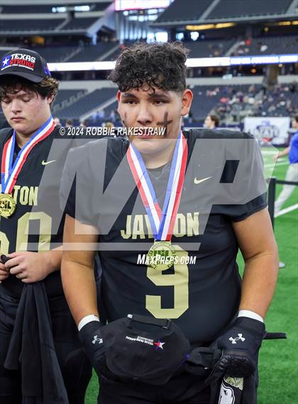 Thumbnail 2 in Oakwood @ Jayton (UIL 1A Division II Football Final Medal Ceremony) photogallery.