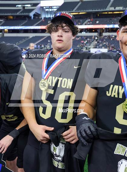 Thumbnail 3 in Oakwood @ Jayton (UIL 1A Division II Football Final Medal Ceremony) photogallery.