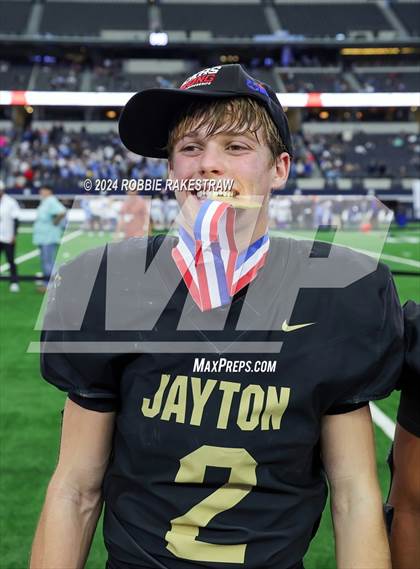 Thumbnail 3 in Oakwood @ Jayton (UIL 1A Division II Football Final Medal Ceremony) photogallery.