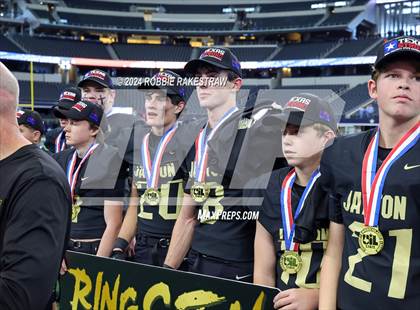 Thumbnail 1 in Oakwood @ Jayton (UIL 1A Division II Football Final Medal Ceremony) photogallery.