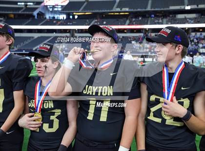 Thumbnail 2 in Oakwood @ Jayton (UIL 1A Division II Football Final Medal Ceremony) photogallery.