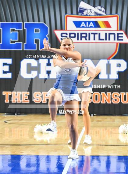 Thumbnail 2 in Cactus Shadows - Dance Game Day Championships (AIA Division I) photogallery.