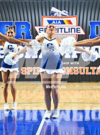 Thumbnail 1 in Cactus Shadows - Dance Game Day Championships (AIA Division I) photogallery.