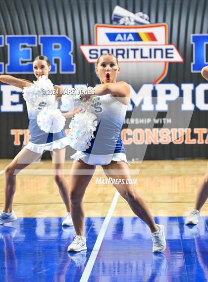 Thumbnail 3 in Cactus Shadows - Dance Game Day Championships (AIA Division I) photogallery.
