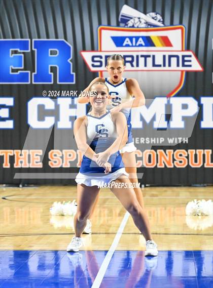 Thumbnail 3 in Cactus Shadows - Dance Game Day Championships (AIA Division I) photogallery.