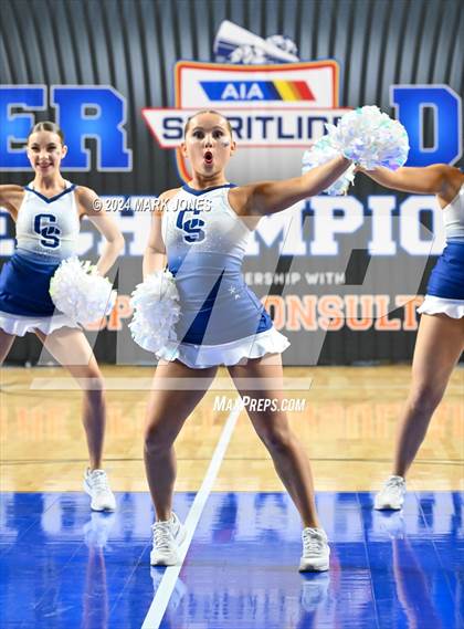 Thumbnail 2 in Cactus Shadows - Dance Game Day Championships (AIA Division I) photogallery.