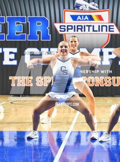 Thumbnail 3 in Cactus Shadows - Dance Game Day Championships (AIA Division I) photogallery.