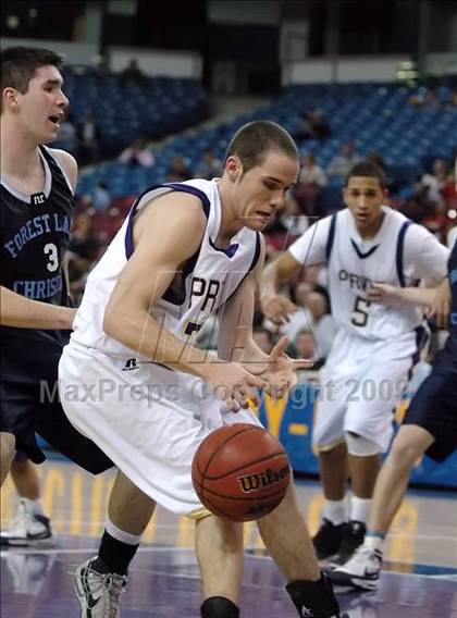 Thumbnail 2 in Forest Lake Christian vs. Bradshaw Christian (CIF SJS D5 Final) photogallery.