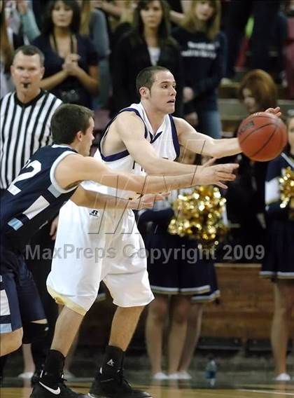 Thumbnail 3 in Forest Lake Christian vs. Bradshaw Christian (CIF SJS D5 Final) photogallery.