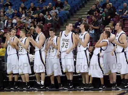Thumbnail 2 in Forest Lake Christian vs. Bradshaw Christian (CIF SJS D5 Final) photogallery.