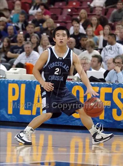 Thumbnail 2 in Forest Lake Christian vs. Bradshaw Christian (CIF SJS D5 Final) photogallery.