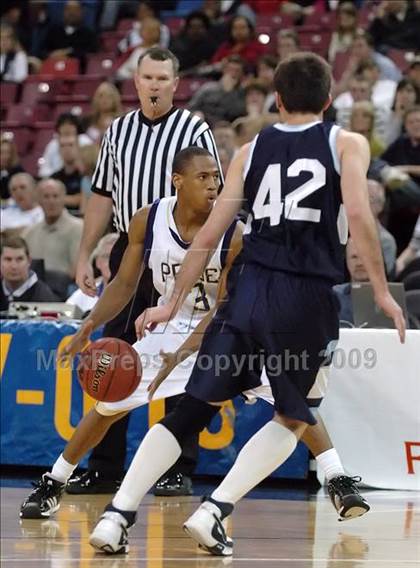 Thumbnail 2 in Forest Lake Christian vs. Bradshaw Christian (CIF SJS D5 Final) photogallery.