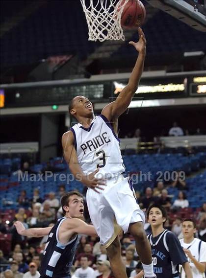 Thumbnail 2 in Forest Lake Christian vs. Bradshaw Christian (CIF SJS D5 Final) photogallery.