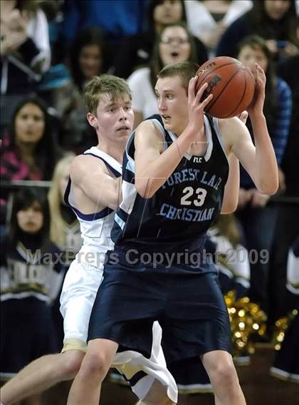 Thumbnail 3 in Forest Lake Christian vs. Bradshaw Christian (CIF SJS D5 Final) photogallery.