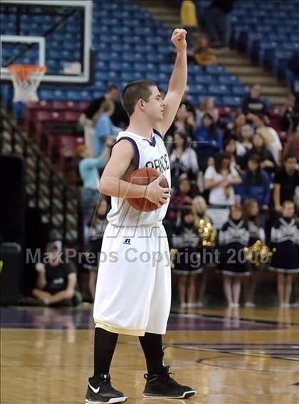 Thumbnail 3 in Forest Lake Christian vs. Bradshaw Christian (CIF SJS D5 Final) photogallery.