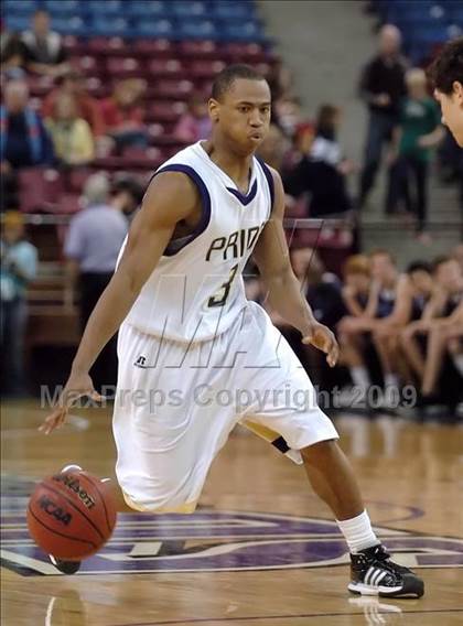 Thumbnail 1 in Forest Lake Christian vs. Bradshaw Christian (CIF SJS D5 Final) photogallery.