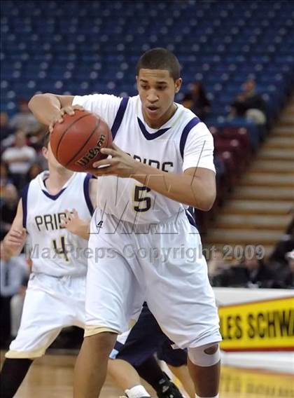 Thumbnail 1 in Forest Lake Christian vs. Bradshaw Christian (CIF SJS D5 Final) photogallery.