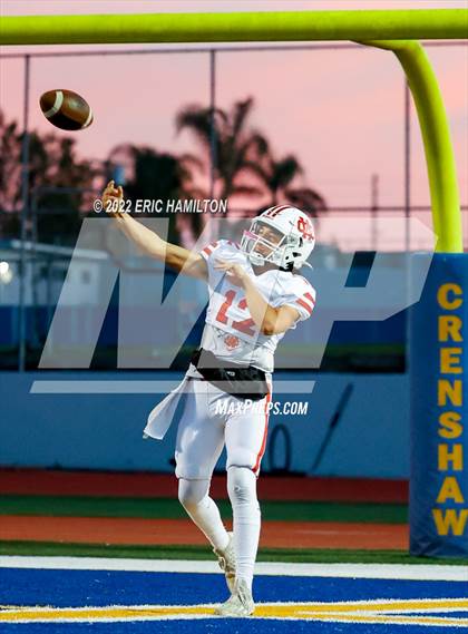 Thumbnail 3 in Whittier Christian @ Crenshaw (CIF Southern Regional D7-A Final) photogallery.