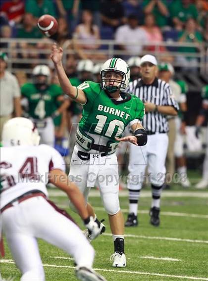 Thumbnail 3 in Brownwood vs Burnet (Texas Football Classic) photogallery.