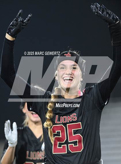 Thumbnail 1 in JSerra Catholic vs. Orange Lutheran (CIF SS Div 1 Final) photogallery.