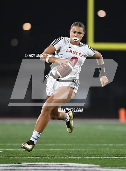 Thumbnail 2 in JSerra Catholic vs. Orange Lutheran (CIF SS Div 1 Final) photogallery.