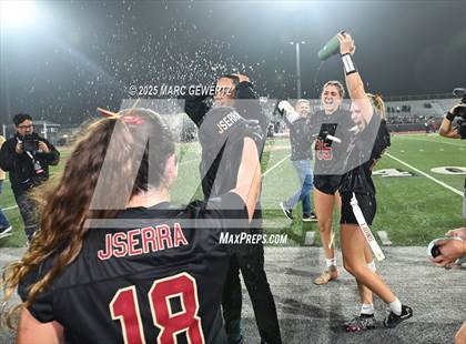 Thumbnail 3 in JSerra Catholic vs. Orange Lutheran (CIF SS Div 1 Final) photogallery.