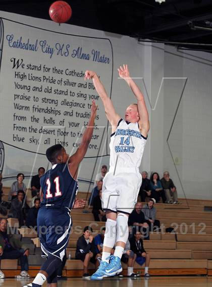Thumbnail 3 in Crescenta Valley vs Brentwood (MaxPreps Holiday Classic) photogallery.