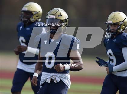 Thumbnail 1 in LeRoy @ Althoff Catholic (IHSA 1A Round 2 Playoff) photogallery.