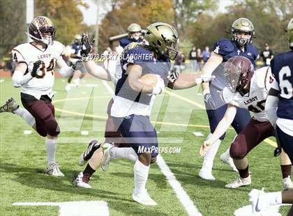 Thumbnail 3 in LeRoy @ Althoff Catholic (IHSA 1A Round 2 Playoff) photogallery.