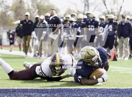Thumbnail 3 in LeRoy @ Althoff Catholic (IHSA 1A Round 2 Playoff) photogallery.