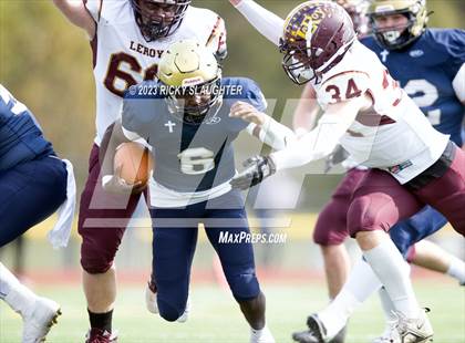 Thumbnail 1 in LeRoy @ Althoff Catholic (IHSA 1A Round 2 Playoff) photogallery.