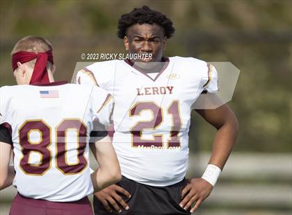 Thumbnail 1 in LeRoy @ Althoff Catholic (IHSA 1A Round 2 Playoff) photogallery.