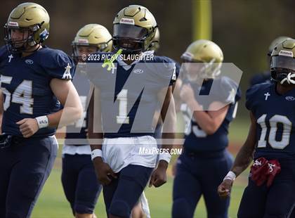 Thumbnail 2 in LeRoy @ Althoff Catholic (IHSA 1A Round 2 Playoff) photogallery.