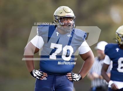 Thumbnail 3 in LeRoy @ Althoff Catholic (IHSA 1A Round 2 Playoff) photogallery.