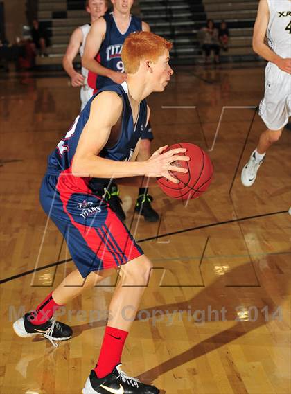 Thumbnail 3 in Xavier Prep vs. Samuel Robertson Canada (MaxPreps Holiday Classic) photogallery.