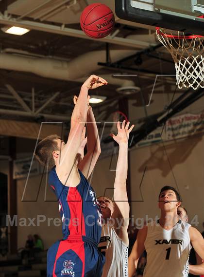 Thumbnail 3 in Xavier Prep vs. Samuel Robertson Canada (MaxPreps Holiday Classic) photogallery.