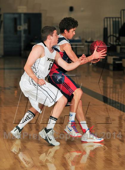 Thumbnail 3 in Xavier Prep vs. Samuel Robertson Canada (MaxPreps Holiday Classic) photogallery.