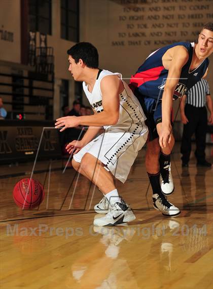 Thumbnail 1 in Xavier Prep vs. Samuel Robertson Canada (MaxPreps Holiday Classic) photogallery.