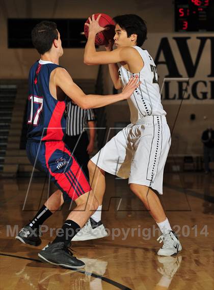 Thumbnail 1 in Xavier Prep vs. Samuel Robertson Canada (MaxPreps Holiday Classic) photogallery.
