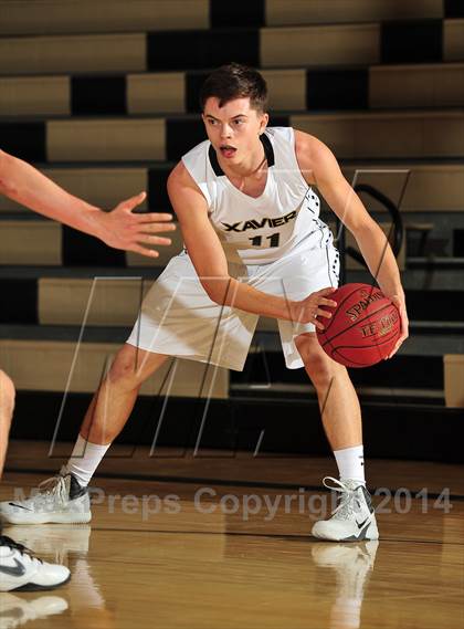 Thumbnail 2 in Xavier Prep vs. Samuel Robertson Canada (MaxPreps Holiday Classic) photogallery.