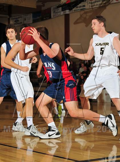 Thumbnail 2 in Xavier Prep vs. Samuel Robertson Canada (MaxPreps Holiday Classic) photogallery.