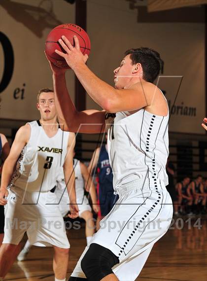 Thumbnail 3 in Xavier Prep vs. Samuel Robertson Canada (MaxPreps Holiday Classic) photogallery.